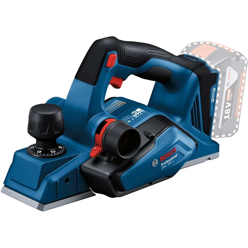 Akkuhöylä Bosch Professional GHO 18V-26 Solo, 18V, ilman akkua