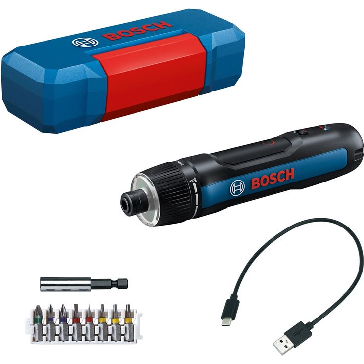 Akkuruuvinväännin Bosch GO Gen3 + latauskotelo