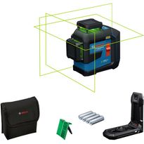Linjalaser Bosch Professional GLL 80-33 G, 4x1.5V AA + tasku