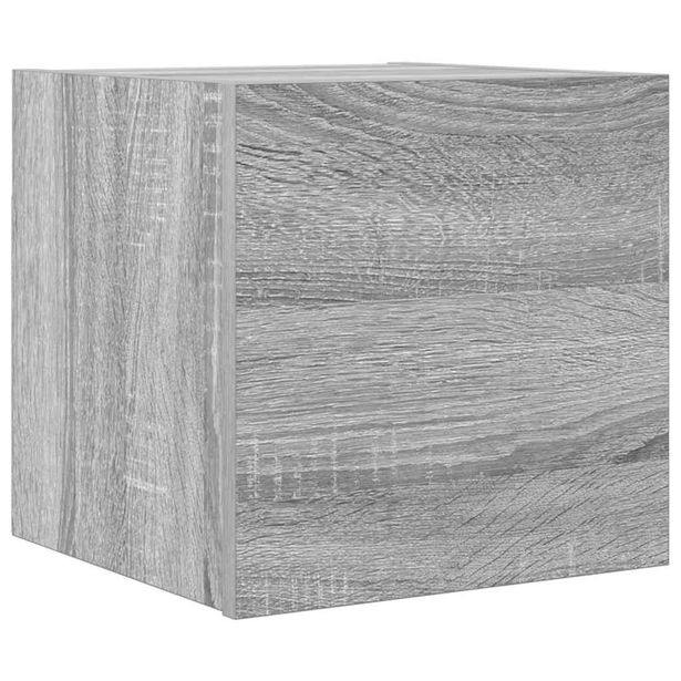 Olohuoneen seinäkaappi harmaa Sonoma 30,5x30x30 cm (15138)