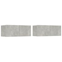 Olohuoneen kalustesarja teknisestä puusta, 80x30x30 cm, eri värejä ja pakkauskokoja (15400)