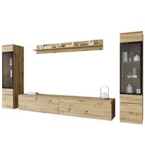 Olohuoneen seinäyksikkö VERA II, ruskea (0679), Verkkokaupan poistotuote