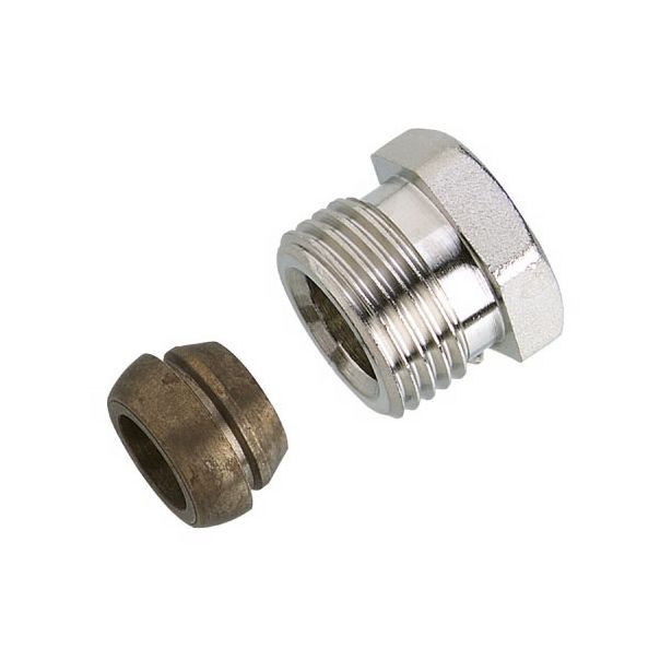 Puserrusliitin 3/8 RA-venttiilille