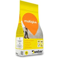 Laattojen kiinnityslaasti Weber Multiglue, 5 kg