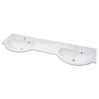 Pesuallas Marilyn 1500, 1510x460mm, valkoinen