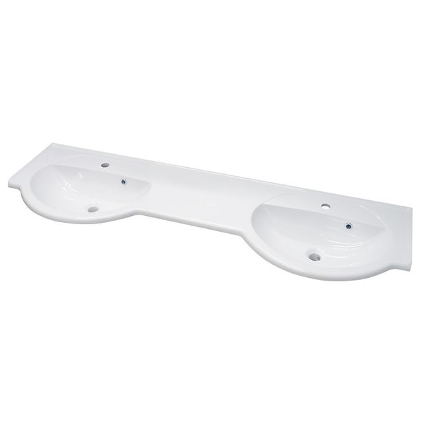 Pesuallas Marilyn 1500, 1510x460mm, valkoinen