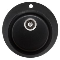 Keittiöallas Otsoson Teno, Ø505mm, komposiitti, musta