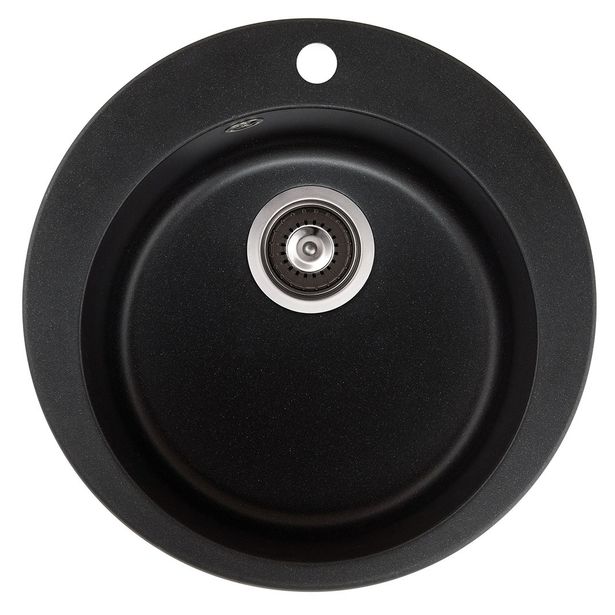 Keittiöallas Otsoson Teno, Ø505mm, komposiitti, musta