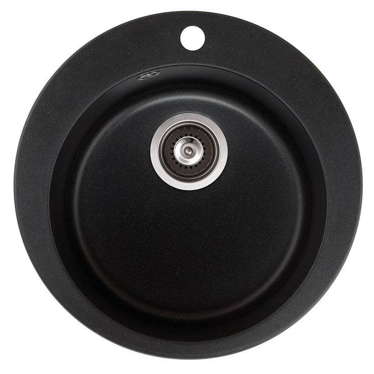 Keittiöallas Otsoson Teno, Ø505mm, komposiitti, musta