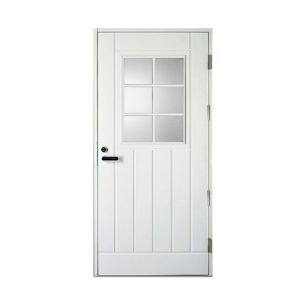 Ulko-ovi UOL1 Thermo, 9x19-20, karmi 115mm, valkoinen
