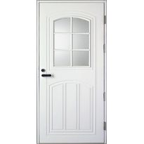 Ulko-ovi Kaskipuu UOL2 Thermo 9-10x21, karmi 115mm, valkoinen