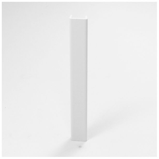 Päätylista Grip 150mm valkoinen
