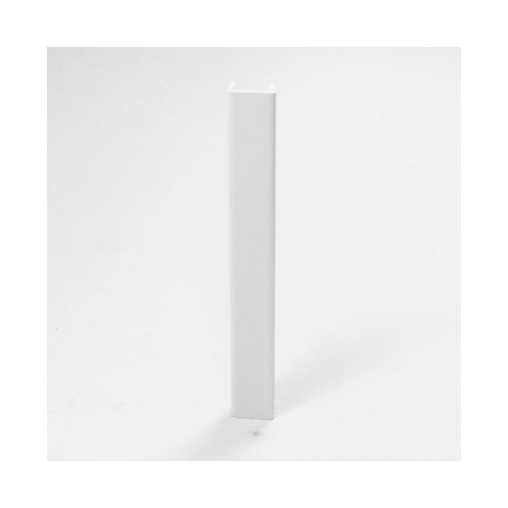 Päätylista Grip 150mm valkoinen