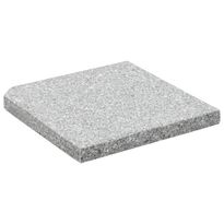 Päivänvarjon aluspaino, graniitti 25 kg neliönmuotoinen, eri värejä (00646)