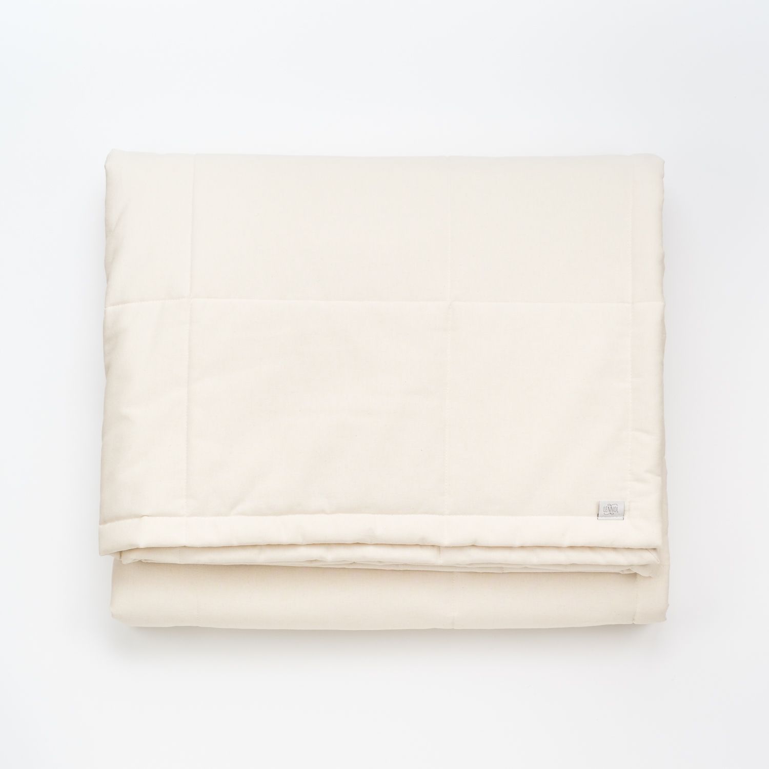 Päiväpeitto Lennol Vilja, 280x270cm, luonnonvalkoinen