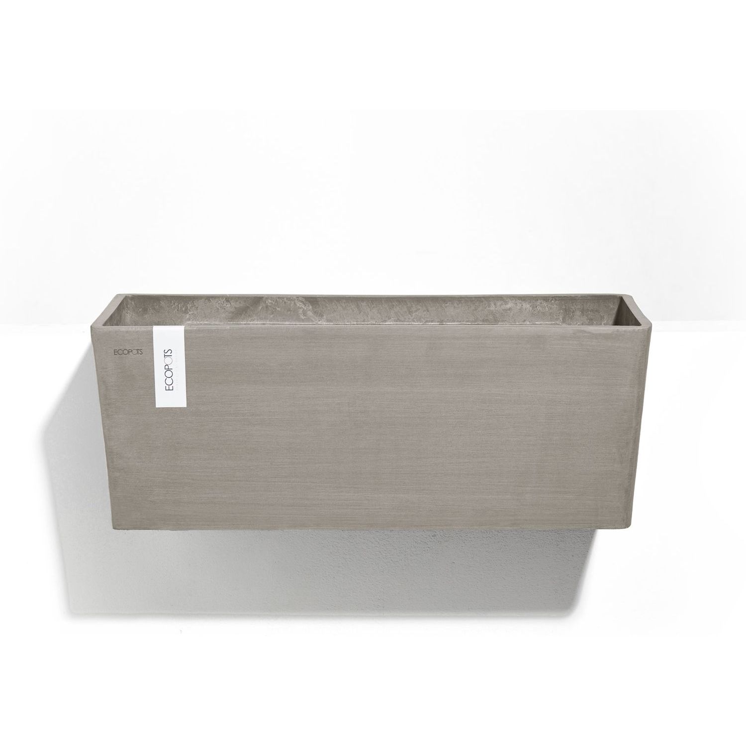Parvekelaatikko Ecopots Bruge 55cm taupe