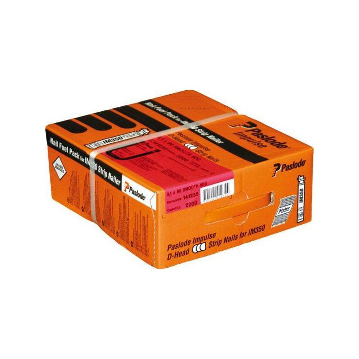 Naulakaasupakkaus Paslode IM350 50X2,8 kuumasinkitty kampa 3300 kpl/pkt