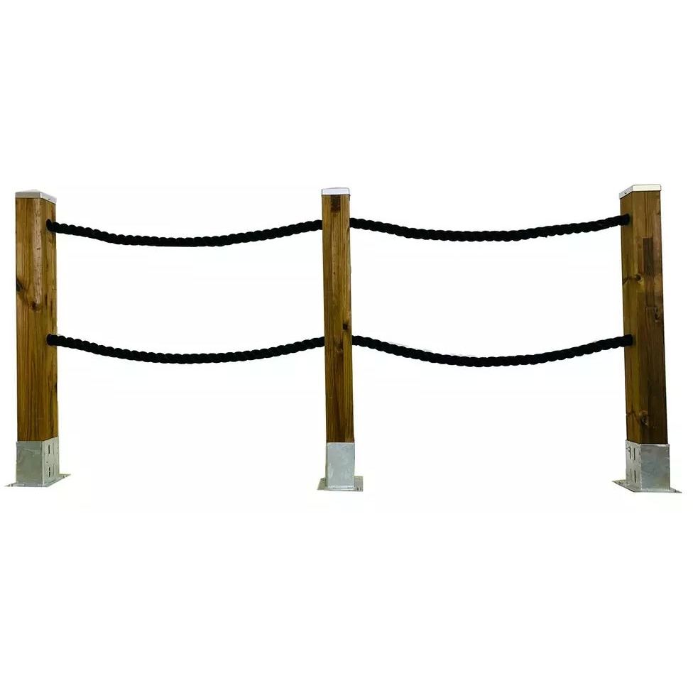 Terassin köysikaide Patio Terassit, 4m, ruskea