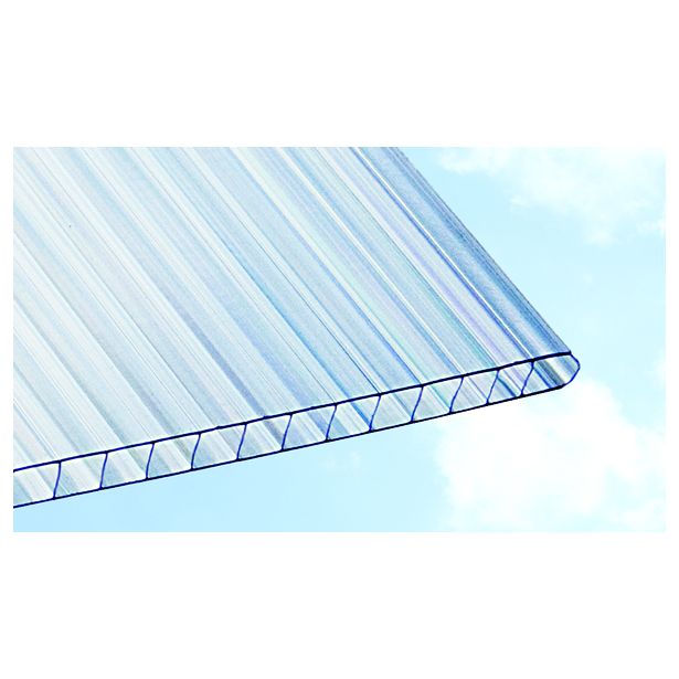 PC-kerroslevy Keraplast 10 mm, 1050 x 3500 mm, kirkas