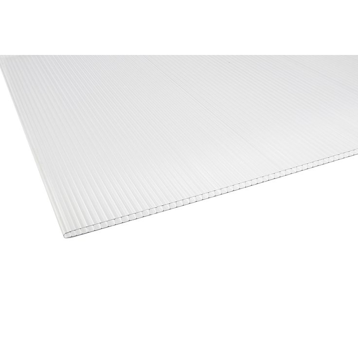 PC-kerroslevy Keraplast 6 mm, 698 x 1750 mm, kirkas