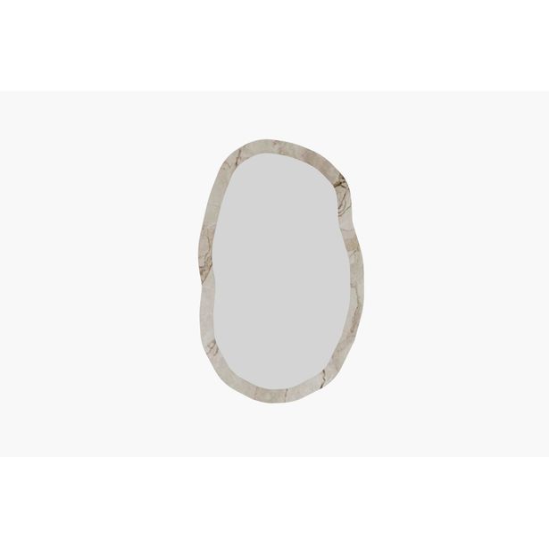Peili Linento Furniture Lossa, ephesus-marmorijäljitelmä