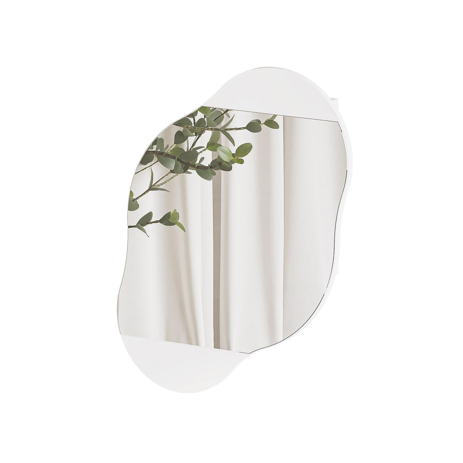 Peilikaappi Linento Furniture Cloud, valkoinen
