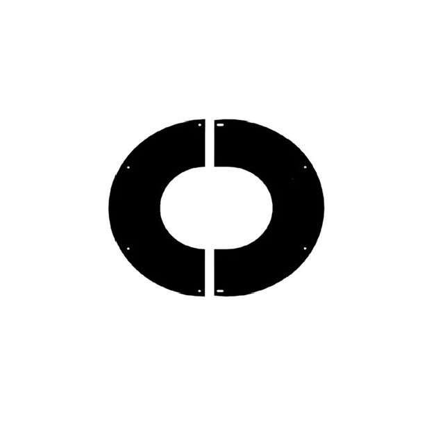 Peitelevy Jeremias Vision Ø150mm, musta, 0-15 astetta