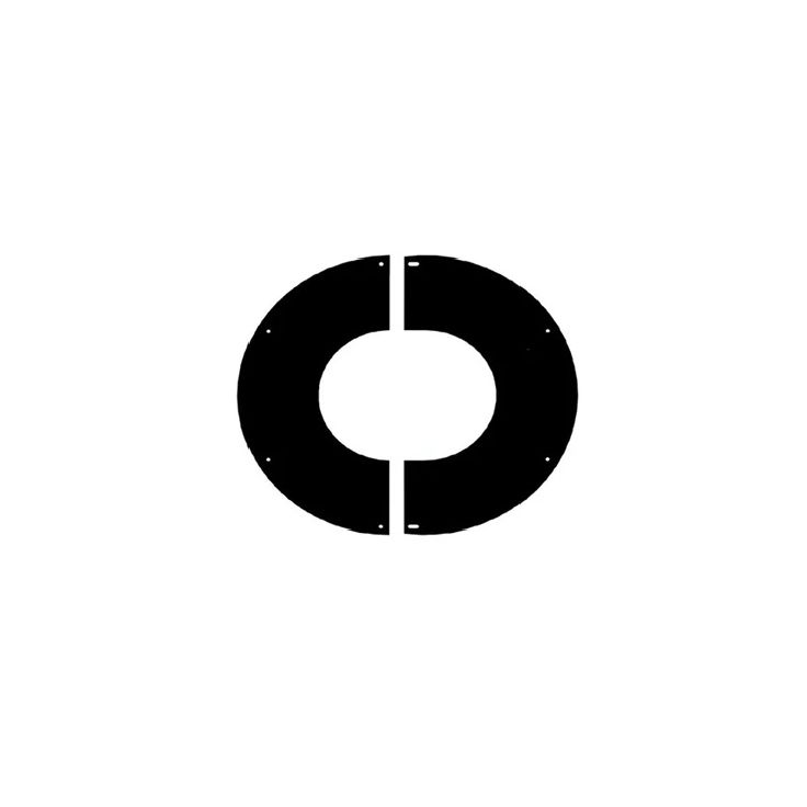 Peitelevy Jeremias Vision Ø150mm, musta, 0-15 astetta