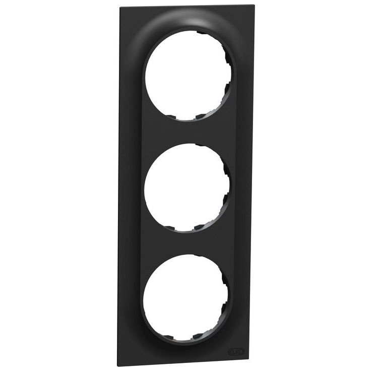 Peitelevy Schneider Electric ELKO One, 3-osainen, 3x pyöreä aukko