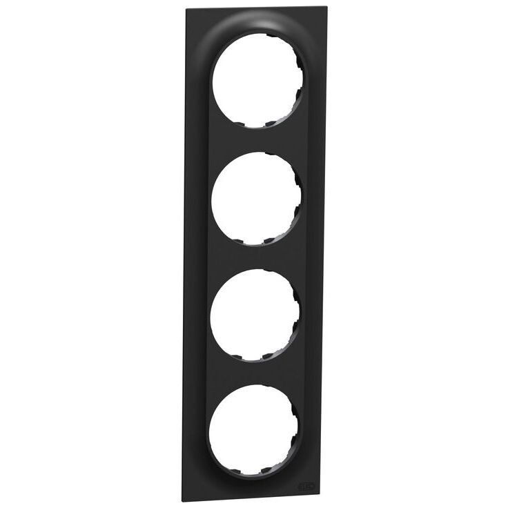 Peitelevy Schneider Electric ELKO One, 4-osainen, 4x pyöreä aukko
