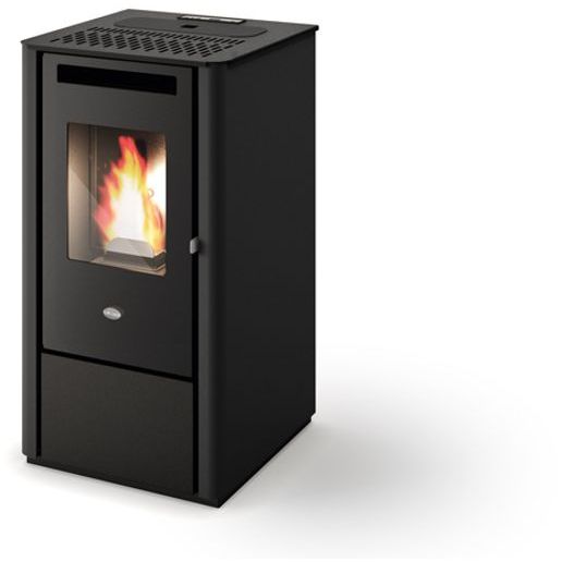 Pellettitakka Eva Calòr Kali 8kW, musta