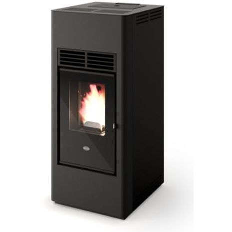 Pellettitakka Eva Calòr Karina 8kW, musta