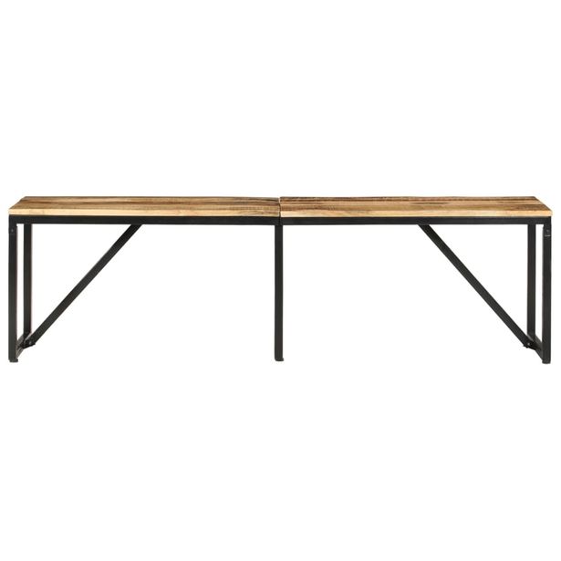 Penkki 160x35x46 cm täysi kierrätetty mangopuu (51683)