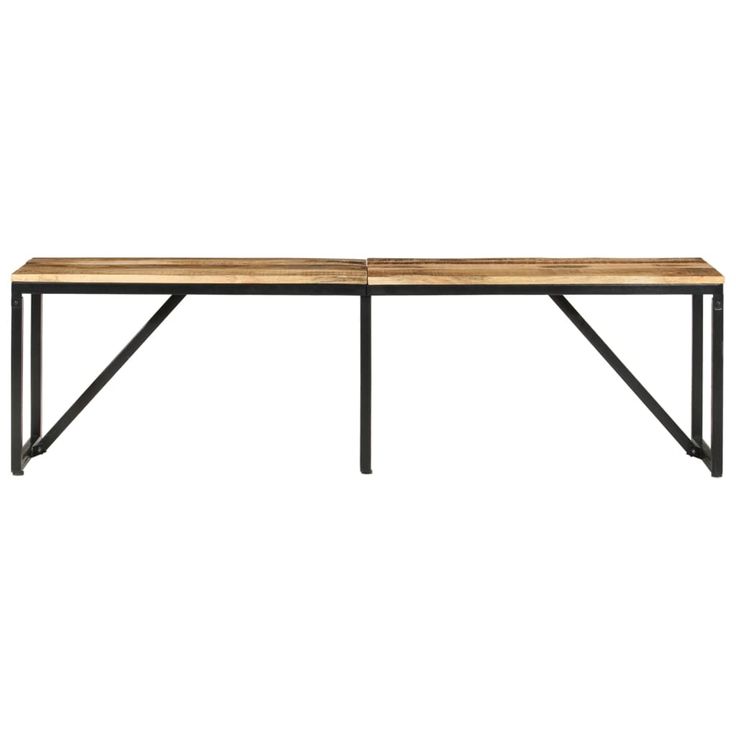 Penkki 160x35x46 cm täysi kierrätetty mangopuu (51683)