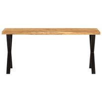 Penkki elävillä reunoilla, 105 cm, täysi akasia- tai mangopuu, eri värejä (32729)