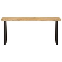 Penkki elävillä reunoilla 105 cm täysi mangopuu (72756)