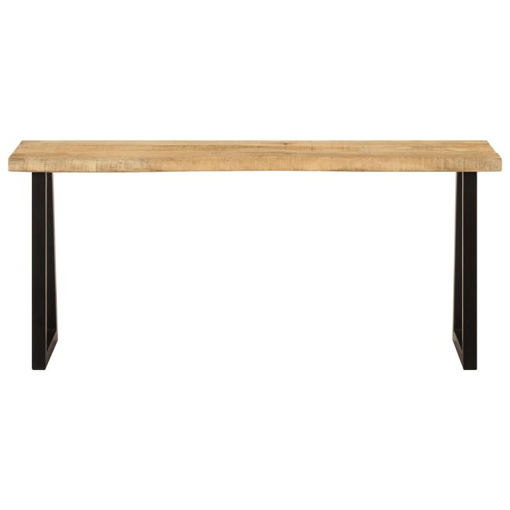 Penkki elävillä reunoilla 105 cm täysi mangopuu (72756)