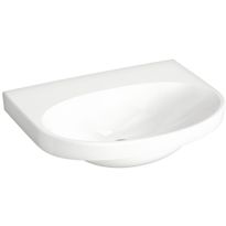 Pesuallas Gustavsberg Nautic, 60 cm, pulttikiinnitys, ilman hananreikää, vakiopintakäsittely