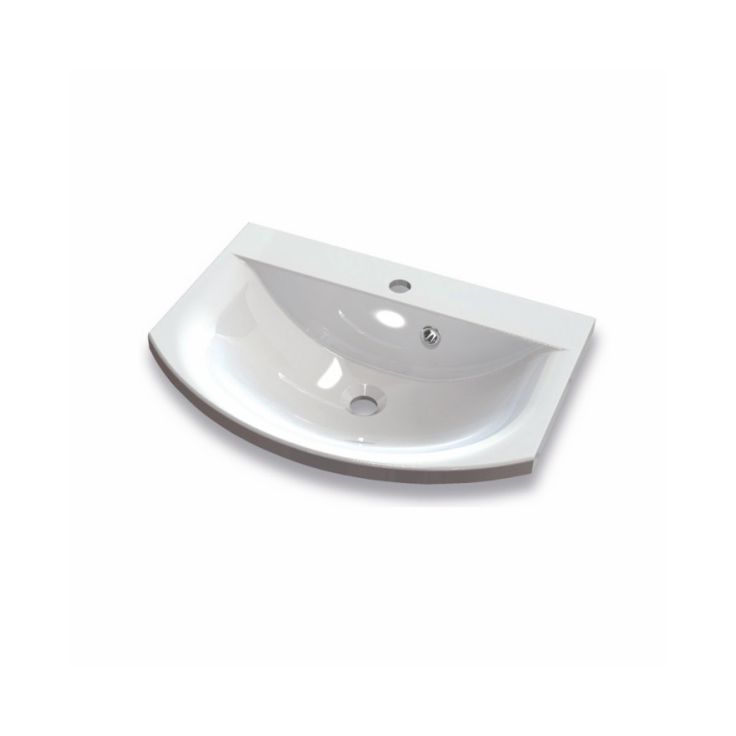 Pesuallas Grip Dali 60 600x435mm valumarmoriallas valkoinen