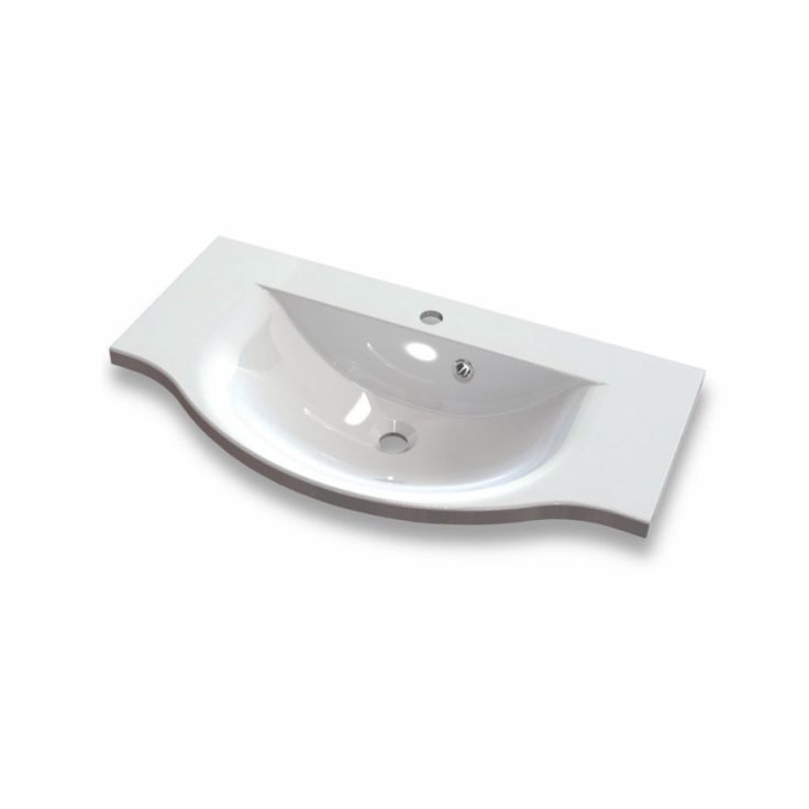 Pesuallas Grip Dali 80 800x435mm valumarmoriallas valkoinen