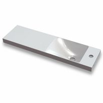 Pesuallas Grip Penelope 80, 800x220mm, valumarmori, valkoinen, Verkkokaupan poistotuote