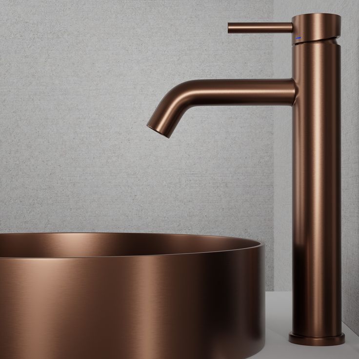 Pesuallashana Scandtap Steel Voyage High Amber kupari