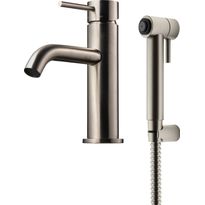Pesuallashana Tapwell Evo EVM069, Brushed Nickel, käsisuihkulla, Verkkokaupan poistotuote