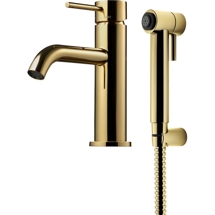 Pesuallashana Tapwell Evo EVM069, honey gold, käsisuihkulla