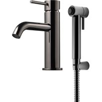 Pesuallashana Tapwell Evo EVM069, Black Chrome, käsisuihkulla