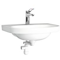 Pesuallaspaketti Gustavsberg Nautic All in One, 60 cm, pesuallashanalla, valkoinen