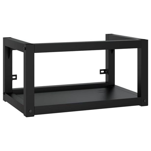 pesualtaan kehys Seinäkiinnitettävä 59x38x31 cm rauta (38494)