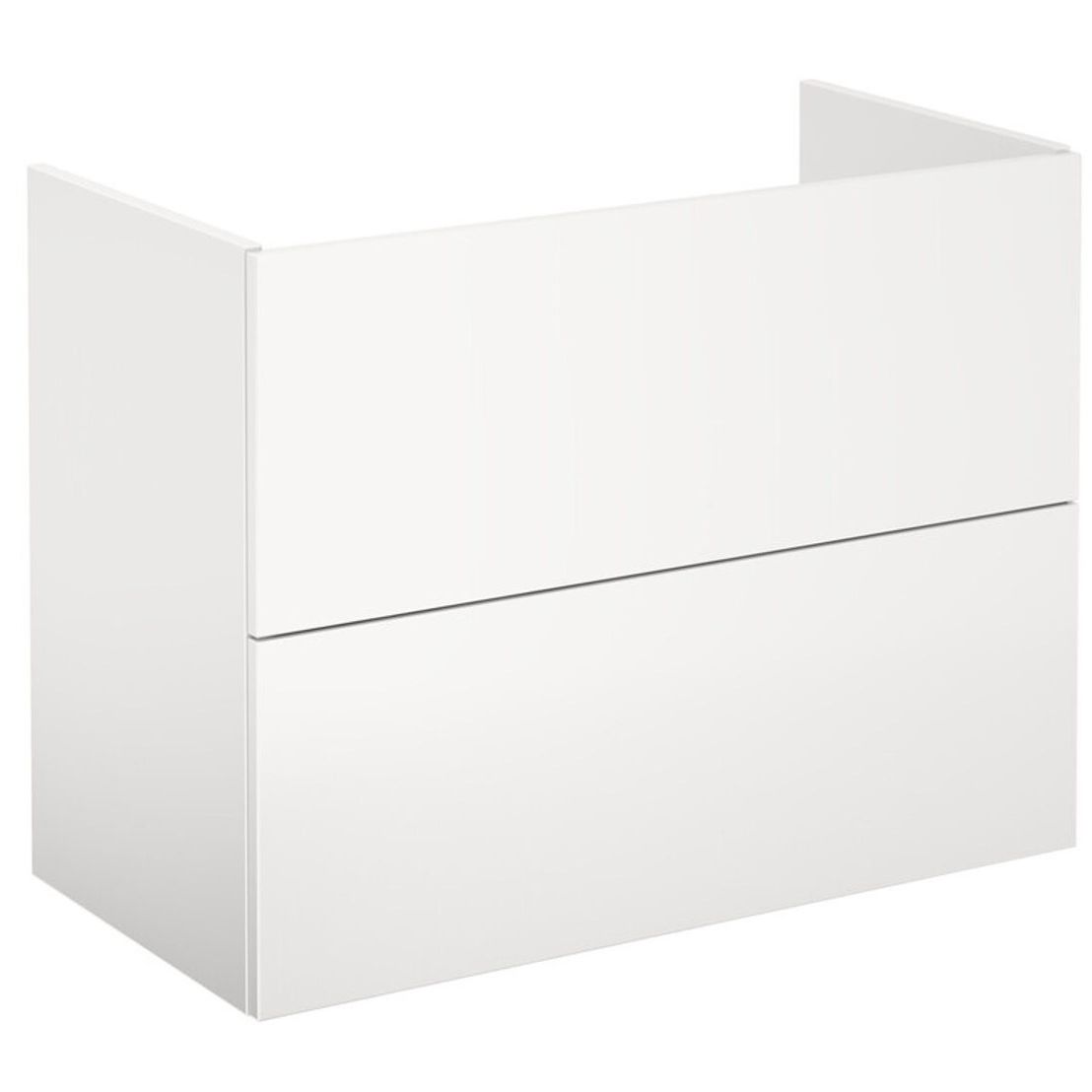 Allaskaappi Gustavsberg Graphic Base, 80 cm, valkoinen