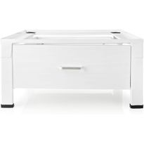 Pesukoneen/kuivausrummun jalusta laatikolla Nedis WAST130WT, 30cm