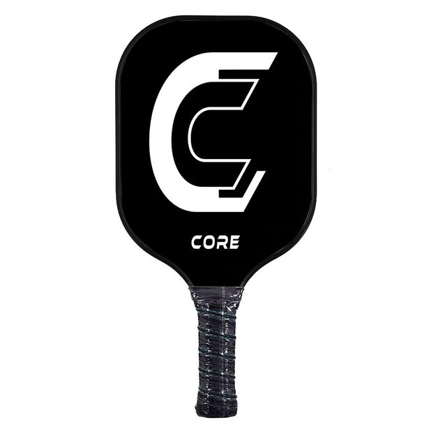 Pickleballmaila Core Graphite, grafiitti, musta/valkoinen